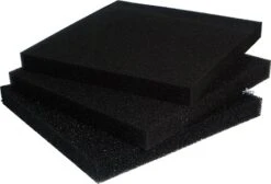 PPI Filter Foam Mat Black 200x100x5 Cm