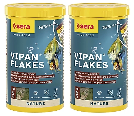 Sera Vipan Nature Staple Food 2x1000 Ml